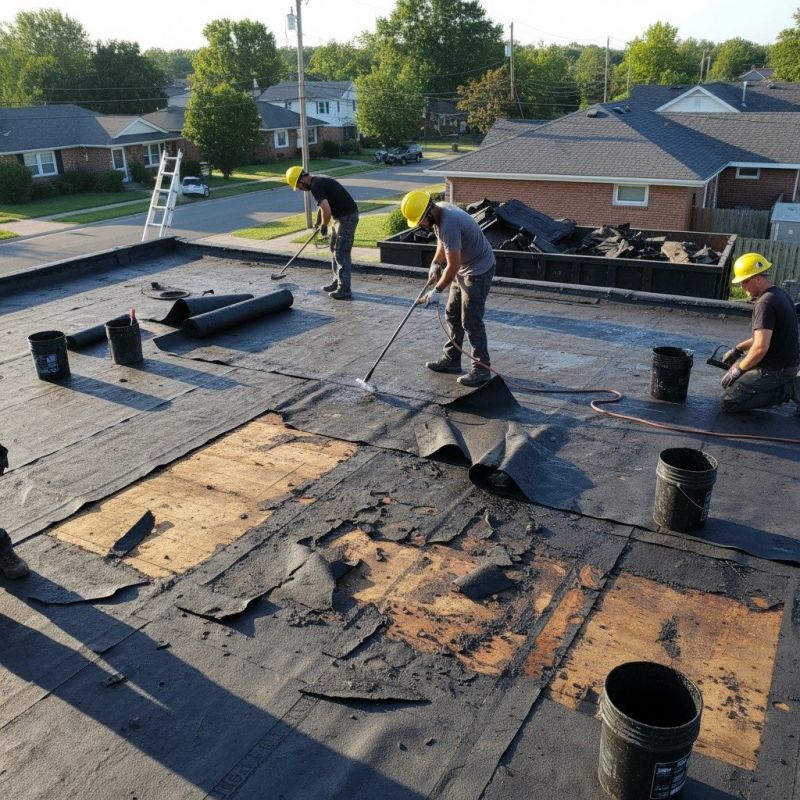 Composite Roof Patching